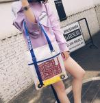 2018 summer new high-capacity tote bag Korean canvas handbag shoulder bag
