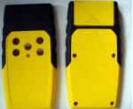 Yellow Plastic 2K Injection Molding , Overmoulding 2 Shot Injection Molding
