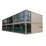 Zontop Modern Luxury Easy Assemble Steel Prefabricated 2 Story Frame 20ft 40 Ft