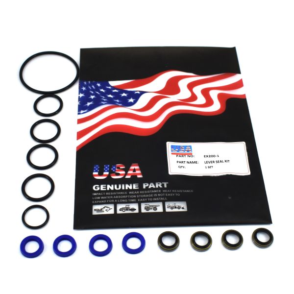SANY SY75C Track Adjuster Seal Kit Hydraulic Tensioner oil seal ADJ Repair kit for SY75C Excavator Chain Adjuster Kit