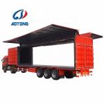 Tri-Axle Cargo Van Semi Trailer with and Optional Side or Rear Door Manufactured