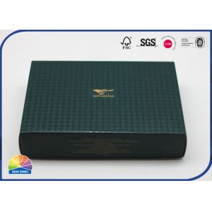 Custom Embossing Paper Folding Gift Clothes Box Special Design