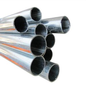 China GI Hot Dip Galvanized Round Steel Pipe 0.3mm-12mm Hot Galvanized Steel Tube Construction factory