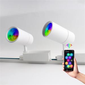 China Indoor Shops Museum 360 Adjustable Movable LED Track Lights Modern Asian Style Aluminum Body factory