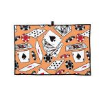 Promotional Custom Microfiber Printed Sports Golf Gym Towels With Logo