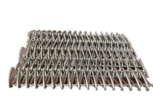 China Ss 310 Material Conveyor Wire Mesh Belt Reliable For Low Temperatures factory