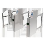 Commercial Building Flap Barrier Turnstile Gate Access Control Automatic 600mm