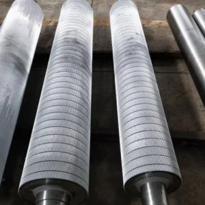 China Single Facer Corrugator Roll Peripheral Heating HRC58 Hardness factory