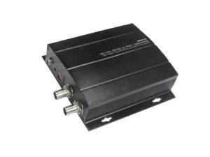 China 24 V DC HD Fiber Transceiver Single Mode SDI 270Mbps factory