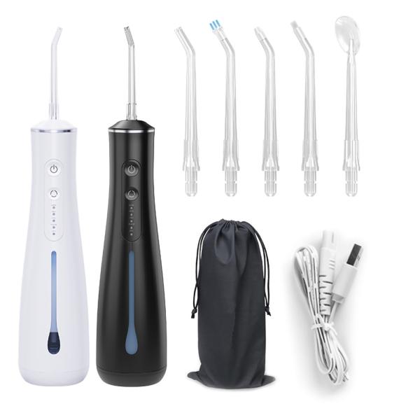4 Modes Usb Rechargeable Water Flosser Ipx7 Waterproof High Pressure Water