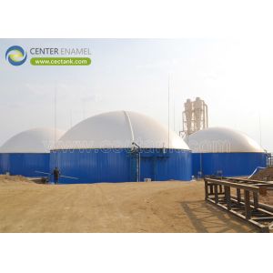 China Tank Volume Can Be Easily Expanded: The Modular Glass Lined Steel Tank Solution for CSTR Reactors and Wastewater Storage on sale