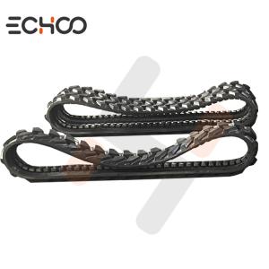 China Rubber Track For Takeuchi TB138FR Mini Excavator Chassis Components factory