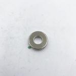 N48 Sintered Neodymium Ring Magnet With Adhesive Silver Coating