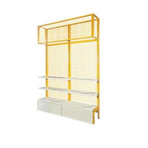 China bookstores wire steel supermarket shelves rack gondola factory