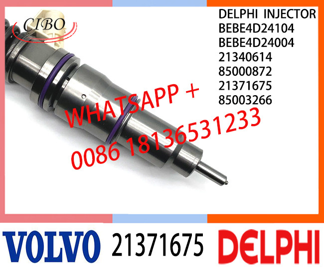 Fuel Diesel Injector 21371675 BEBE4D24104 BEBE4D24004 21340614 8500872 85003266 E3.18 for VOL MD13 EURO 4 HIGH POWER