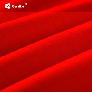 China New Bamboo Fiber Quick Dry Antistatic Workwear Fabric Oil Repellent Soil Repellent factory