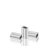 Hourglass Sleeve 8 Character Aluminum Sleeve for Self-Color Surface Cable