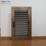 Powder Coated Aluminium Louver Window Customer Size Jalousie Windows Aluminum CE