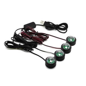 China 0.15w Car Usb Atmosphere Ambient Star Light Voice Control factory