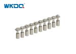 JFBI Nicel Plated Brass Fixed Bridge For UK DIN Rail Terminal Blocks FBI 10-6