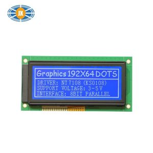 China 192x64 4.3 Inch Monochrome LCD Module , Compact 5V Parallel Interface Graphic LCD Screen factory