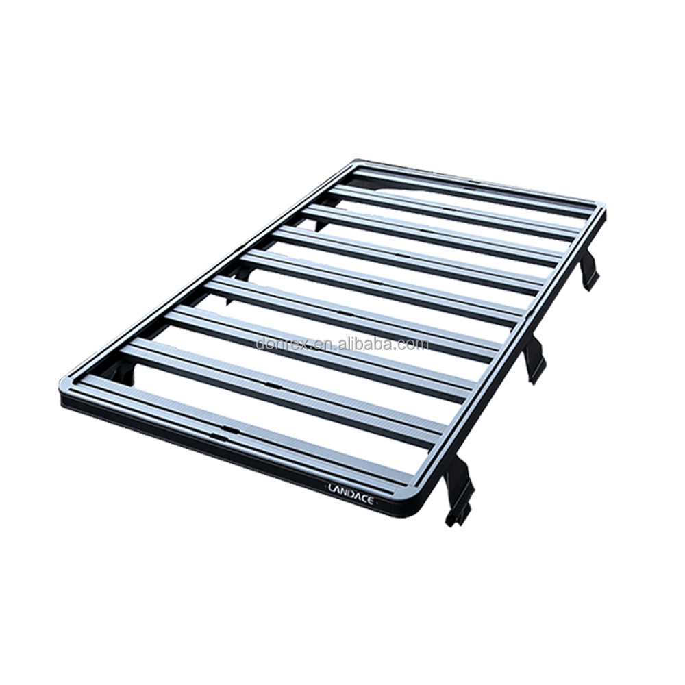 Toyota Land Cruiser LC76 Roof Mount Aluminum Alloy Car Roof Rack 27.5kg Load Capacity