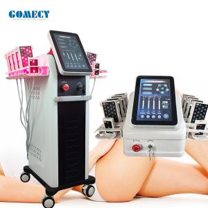 China 6D Lipo Laser Vaser red light Liposuction body slimming inch loss s shape beauty device Machine factory