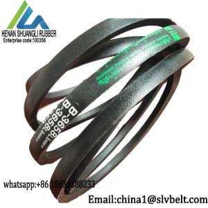 China Type B Wrapped Rubber V Belts Height 11mm Abrasion Resistant For Engine factory