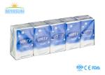 10PCS Customize Pocket Tissue Mini Facial Tissue Virgin Wood Pulp Paper with