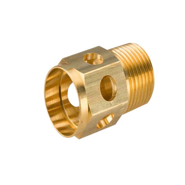 China Custom Brass Precision Cnc Machining Services Milling Turned Components / Parts factory