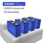 3.2v LiFePO4 Battery Packs 100ah 200ah 230ah For Solar Light Storage