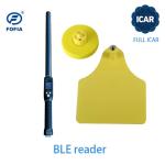 FULL ICAR Certified TPU Plastic Tamper proof Bovine Ear Tags 134.2khz Rfid Ear