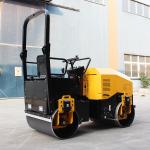 2 Ton Vibratory Road Roller for Soil Asphalt Compaction at 70Hz Excitation