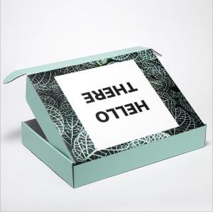 China Recyclable Eco Friendly Color Printing Corrugated Box Packaging Shipping Box factory