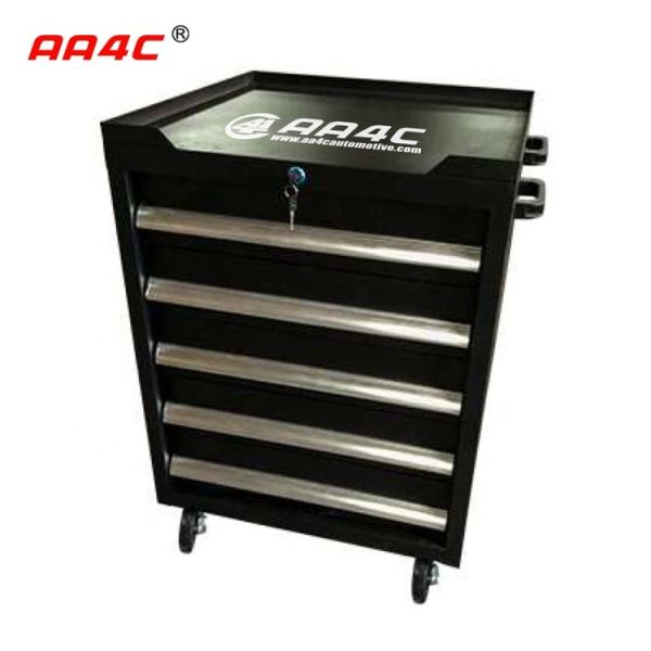 China 5 Drawer Rolling Tool Cabinet Chest Movable  Automobile Workshop factory