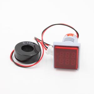 China LED Indicator 22mm Ac Volt Amp Meter With Screw Terminals factory