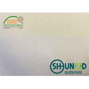 PA cotton Interlining fabric by 150 cm Width , Shringkage Resistant bonded