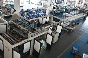 China Kitchen Towel 400L/Min 120packs/Min Paper Roll Wrapping Machine factory