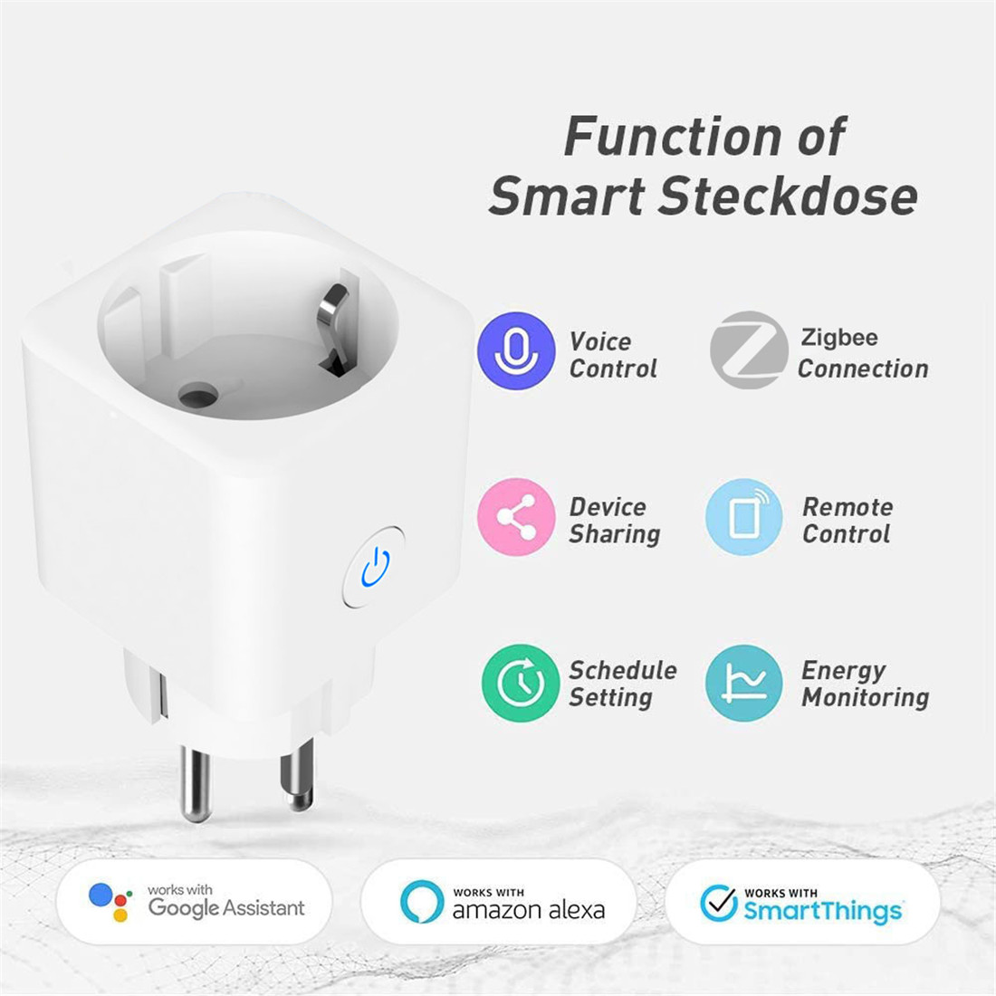 Zigbee EU Smart Socket
