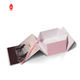 China Oval Foil Stamping Cardboard Magnetic Folding Gift Box With Ribbon factory