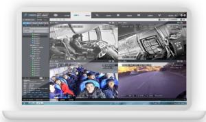 China High Definition 4 Channel Wifi Mobile Car DVR Mobile Monitor Local Playback Mobile DVR factory