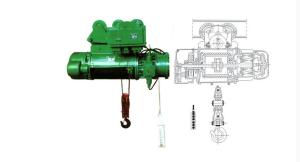 China China crane10T BCD explosion proof electric hoist, hoist, wire rope electric Trigonella, dust explosion proof hoist factory