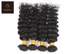 Single Drawn 8a Natural Peruvian Deep Wave Hair Bundles 8inch