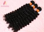 Virgin Malaysian Human Hair Weave With Thick Bottom Tangle Free Healthy