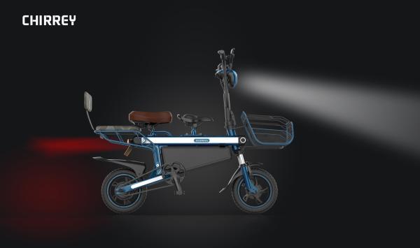 350 Watt Lightweight Electric Bicycle 7.8AH Battery High Carbon Steel Multifunct