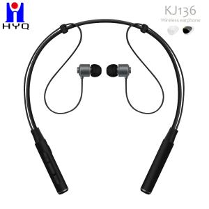 China Magnet In Ear Neckband Headset Wireless Mini High Bass Headphone For Gym Running factory
