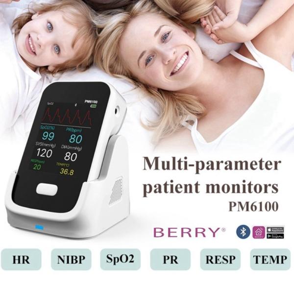 Multiparameter Patient Monitor hospital ambulance instrument portable vital sign