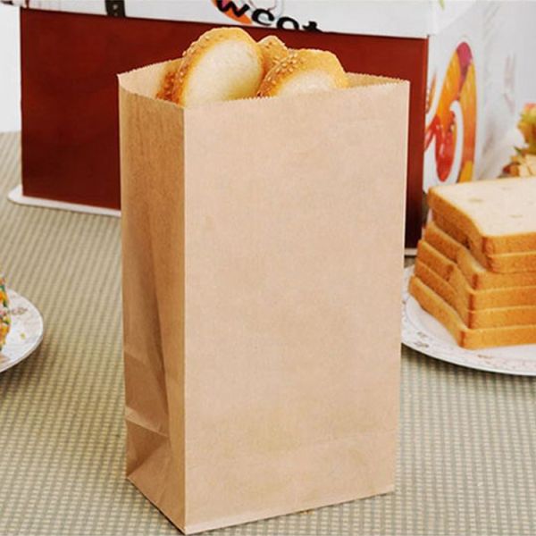 China Twist Rope Kraft Paper Packaging Bags Durable Eco Friendly Customizable factory