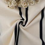 Double Yarn Comfortable Environmentally Friendly Healthy Striped Cotton Fabric