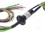 Miniature 250rpm Ethernet Slip Ring Capsule Electrical Collector